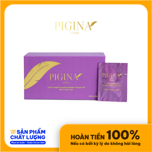 Hộp 18 viên đặt tối ưu hỗ trợ phụ khoa PIGINA Premium Intimate Cleanser Hàn Quốc
